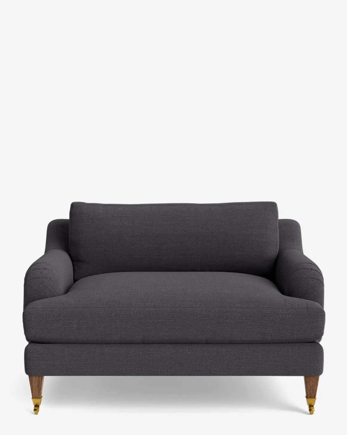 Lucille English Roll Arm Chair and a Half