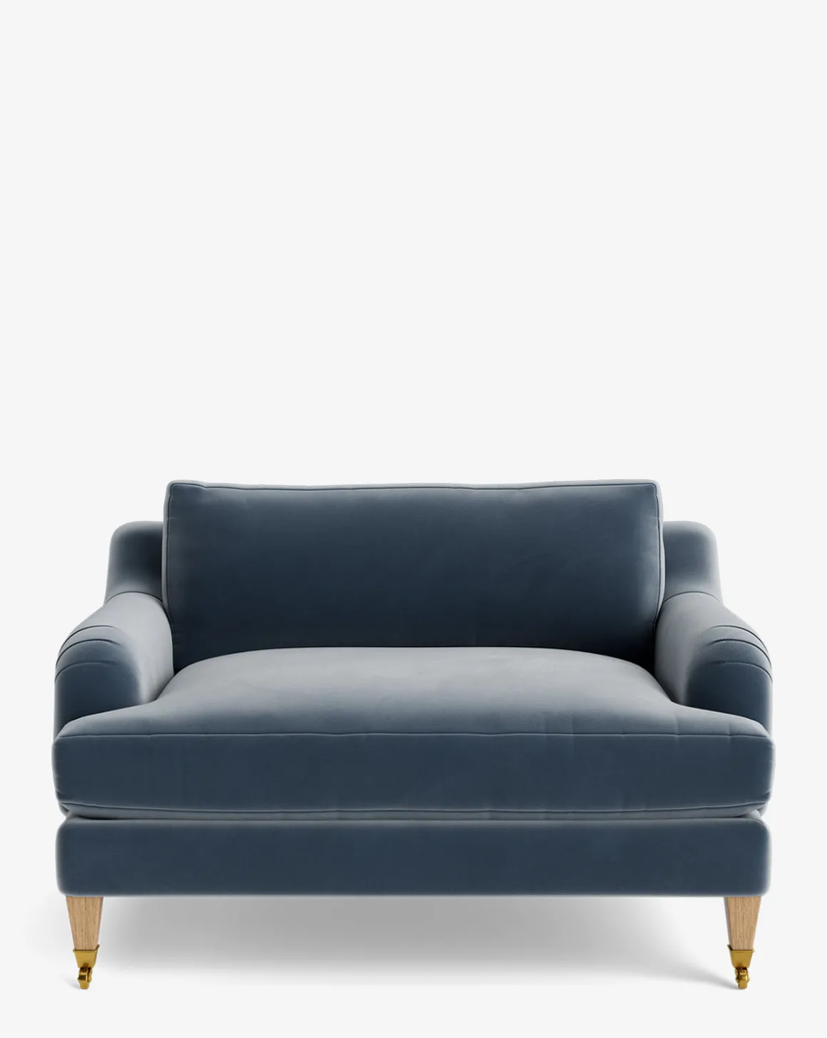 Lucille English Roll Arm Chair and a Half