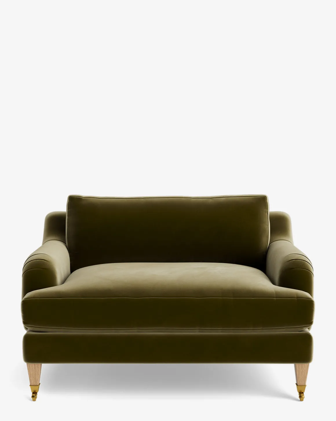 Lucille English Roll Arm Chair and a Half