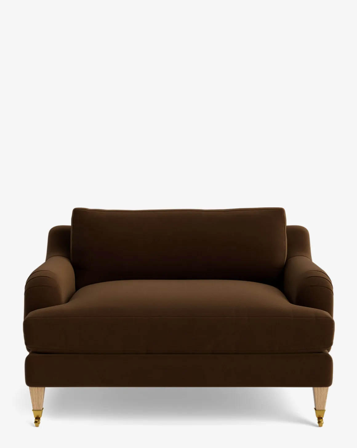 Lucille English Roll Arm Chair and a Half