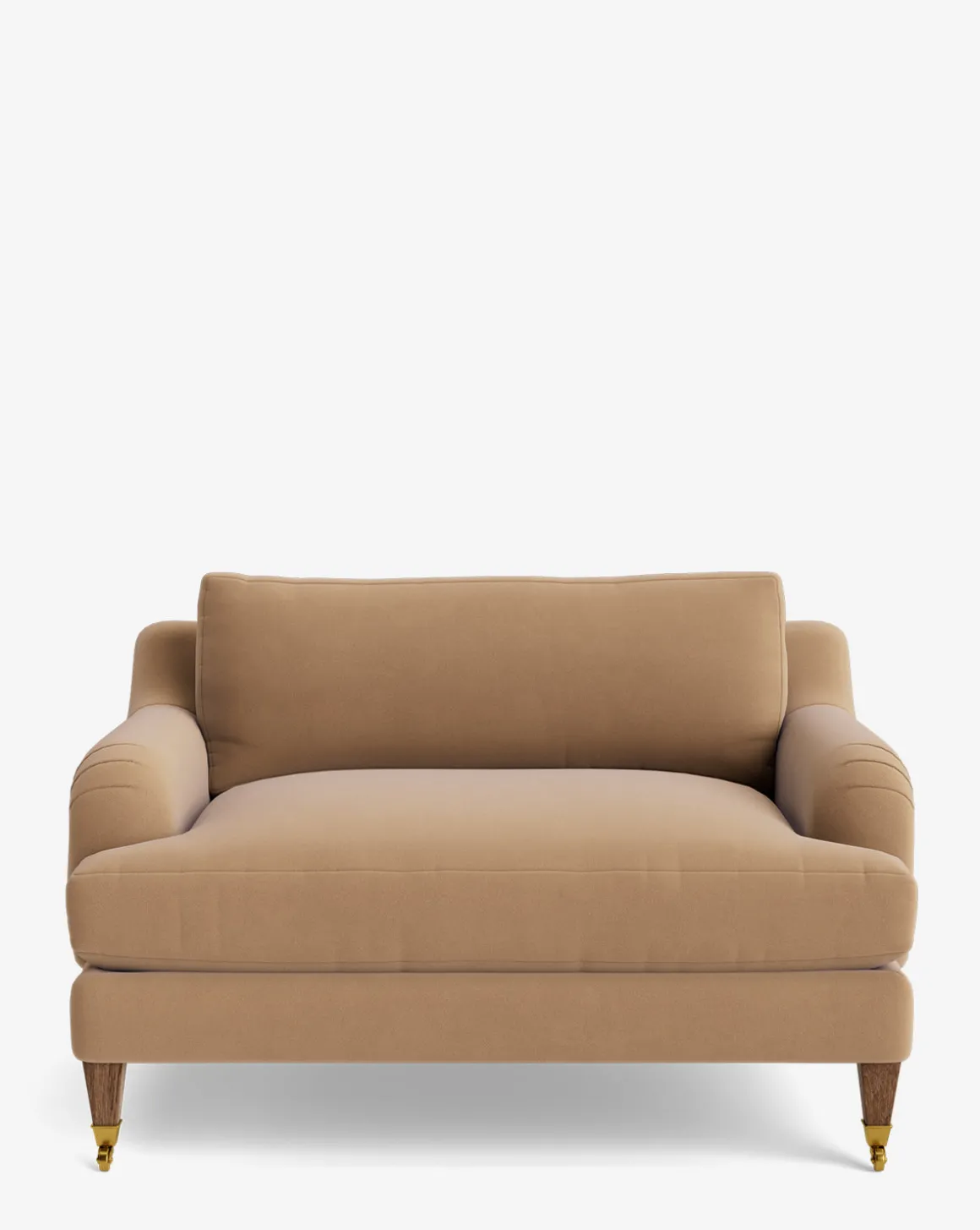 Lucille English Roll Arm Chair and a Half