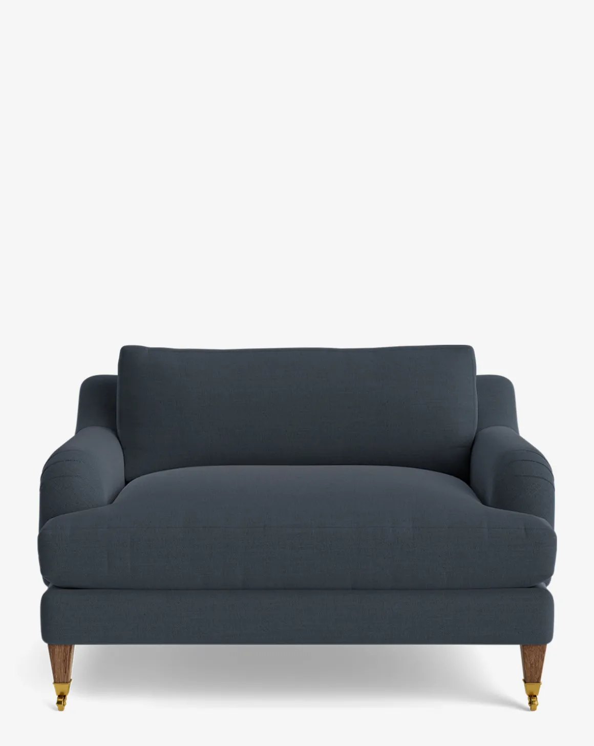 Lucille English Roll Arm Chair and a Half