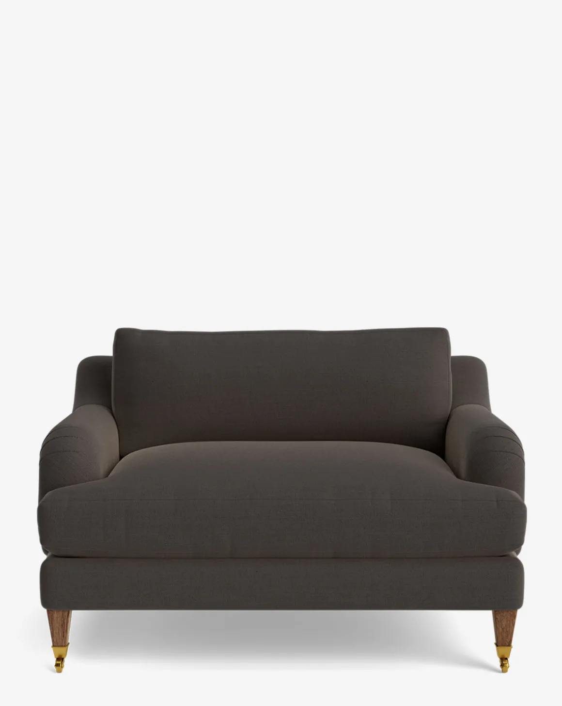 Lucille English Roll Arm Chair and a Half