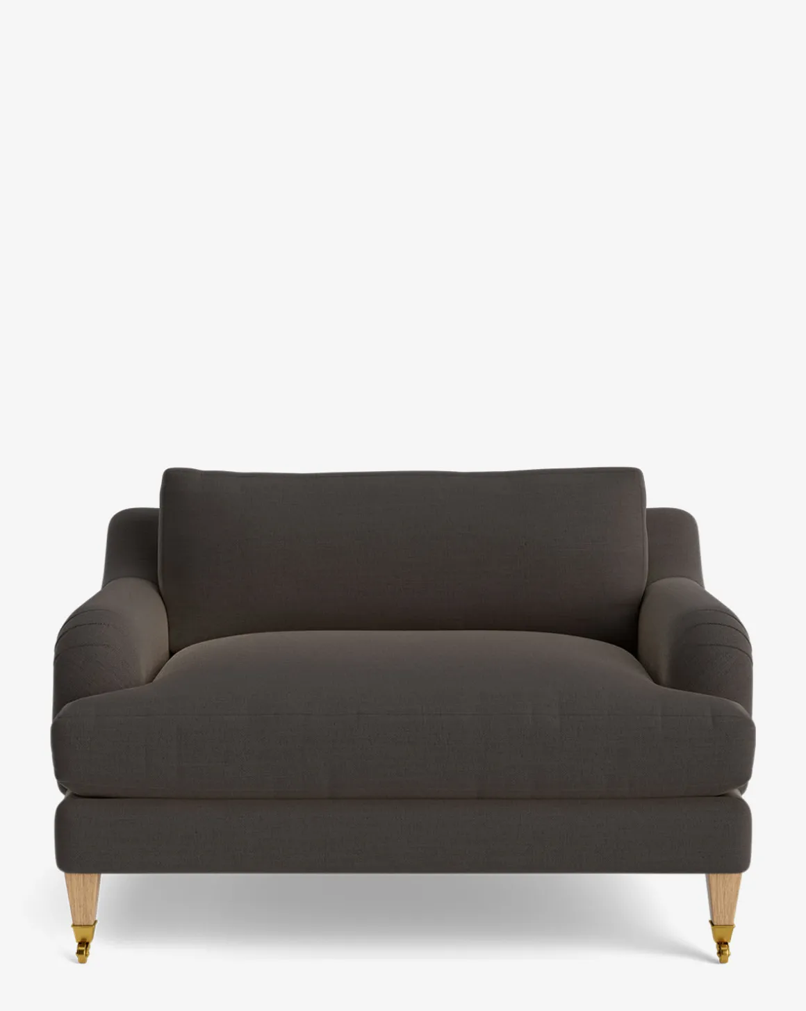 Lucille English Roll Arm Chair and a Half