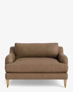 Lucille English Roll Arm Chair and a Half