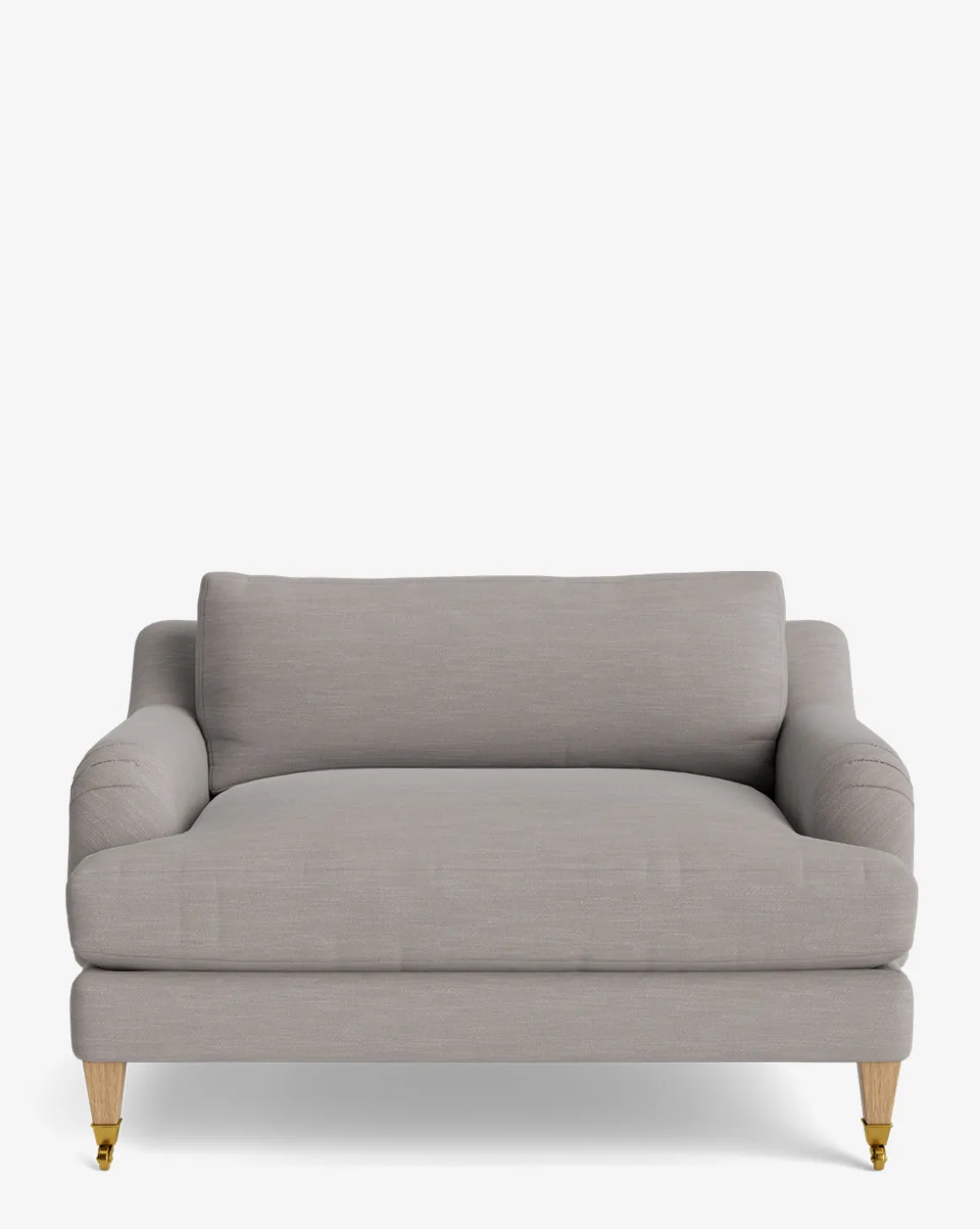 Lucille English Roll Arm Chair and a Half