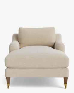 Lucille English Roll Arm Lounge Chair