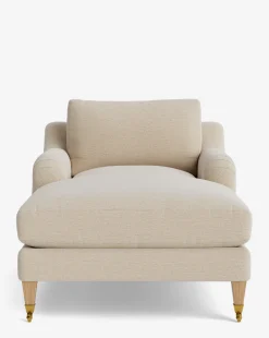 Lucille English Roll Arm Lounge Chair