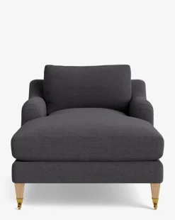 Lucille English Roll Arm Lounge Chair