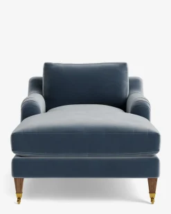 Lucille English Roll Arm Lounge Chair