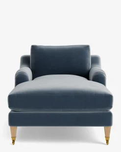 Lucille English Roll Arm Lounge Chair