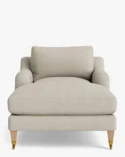 Lucille English Roll Arm Lounge Chair