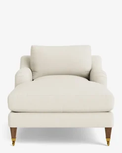 Lucille English Roll Arm Lounge Chair