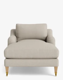 Lucille English Roll Arm Lounge Chair