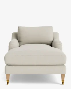 Lucille English Roll Arm Lounge Chair