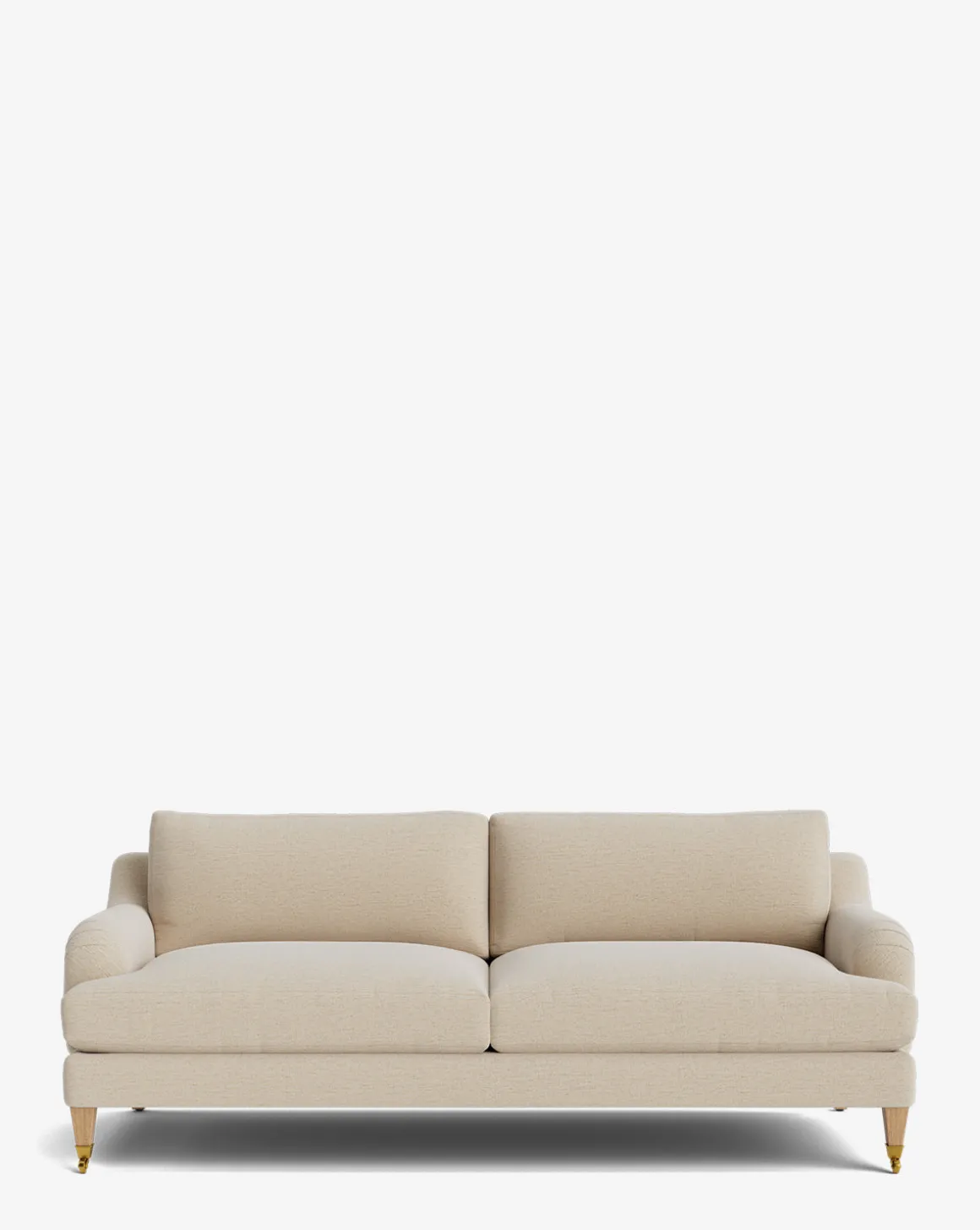 Lucille English Roll Arm Sofa 78"