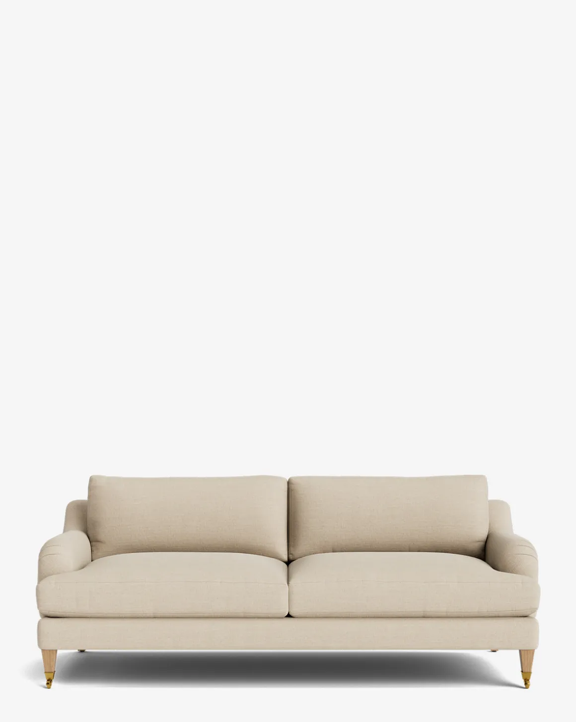 Lucille English Roll Arm Sofa 78"