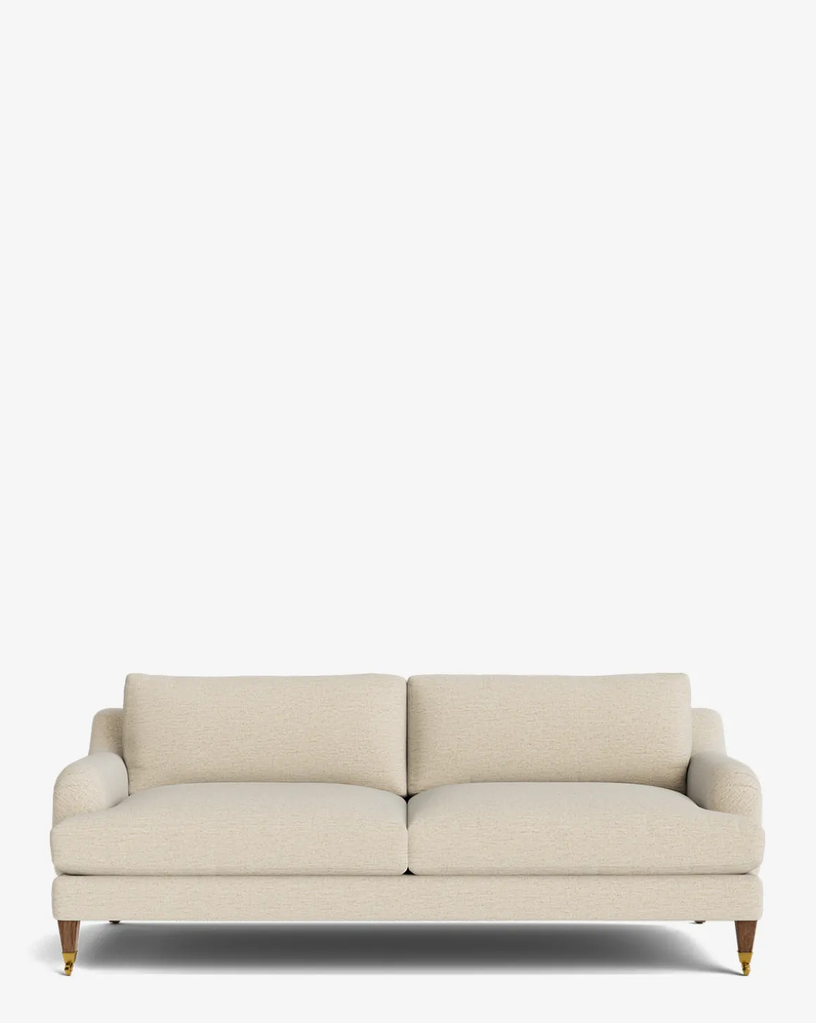 Lucille English Roll Arm Sofa 78"