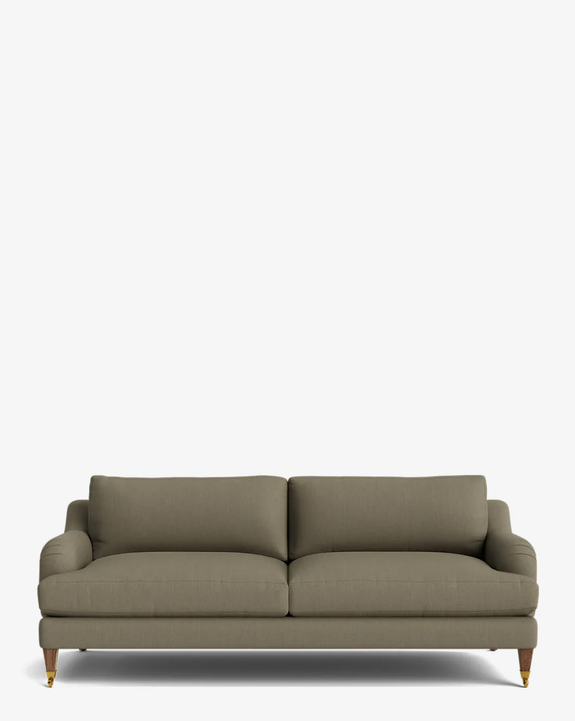 Lucille English Roll Arm Sofa 78"