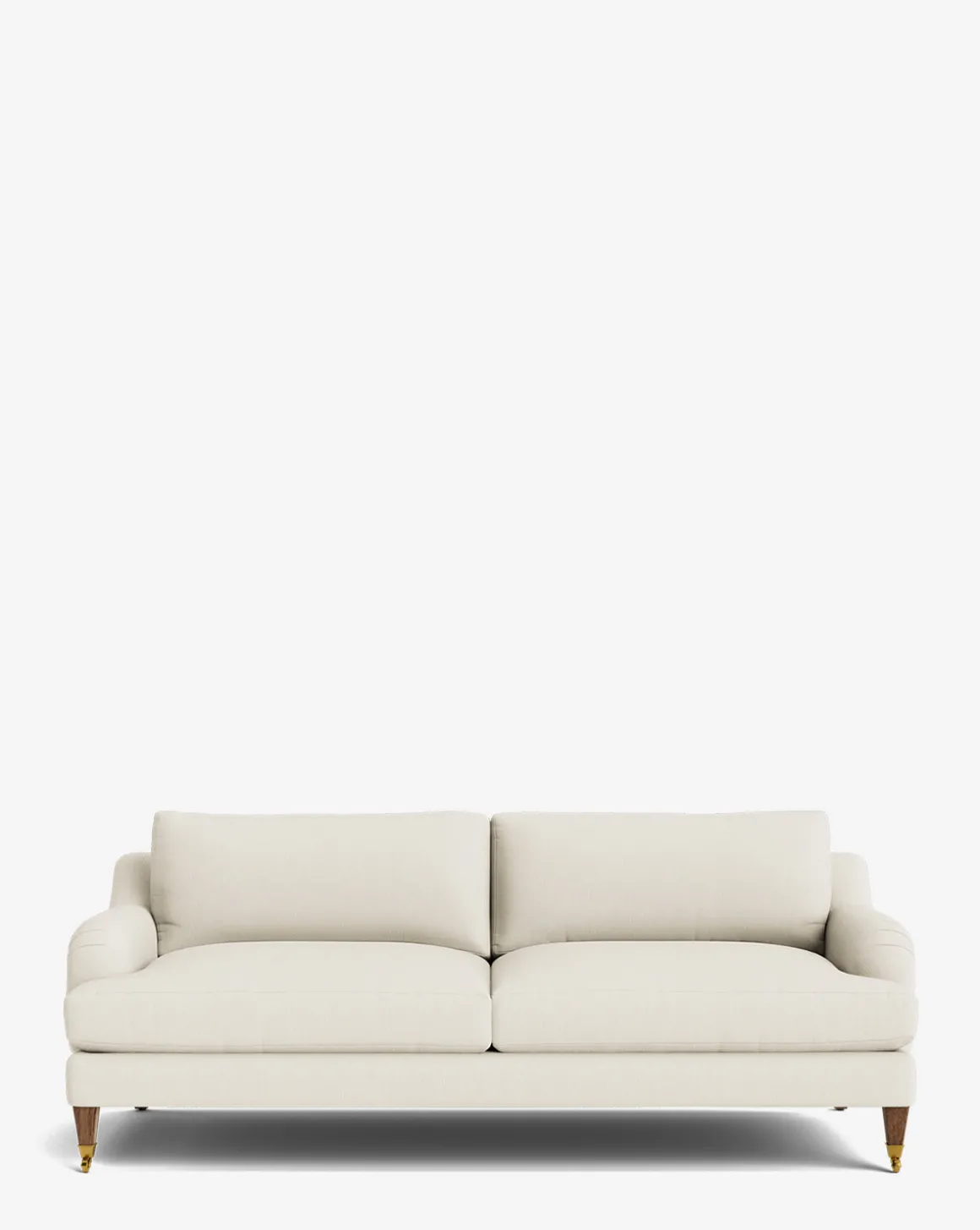 Lucille English Roll Arm Sofa 78"