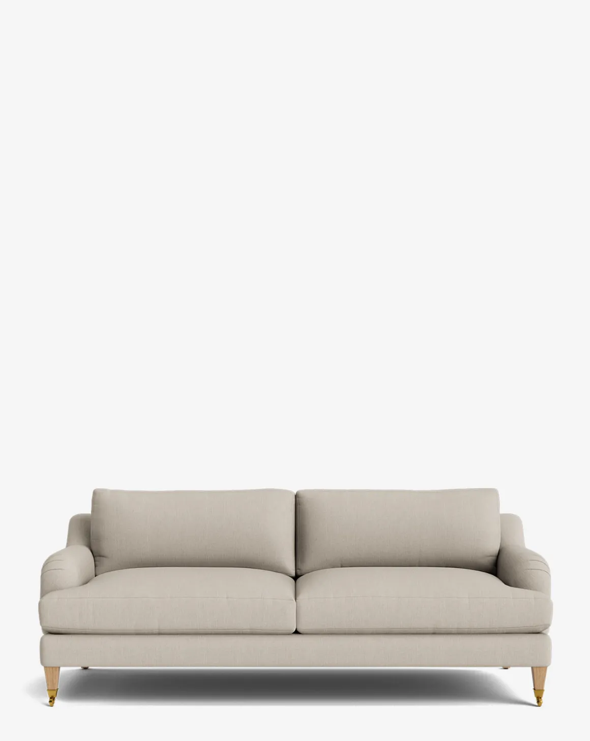 Lucille English Roll Arm Sofa 78"