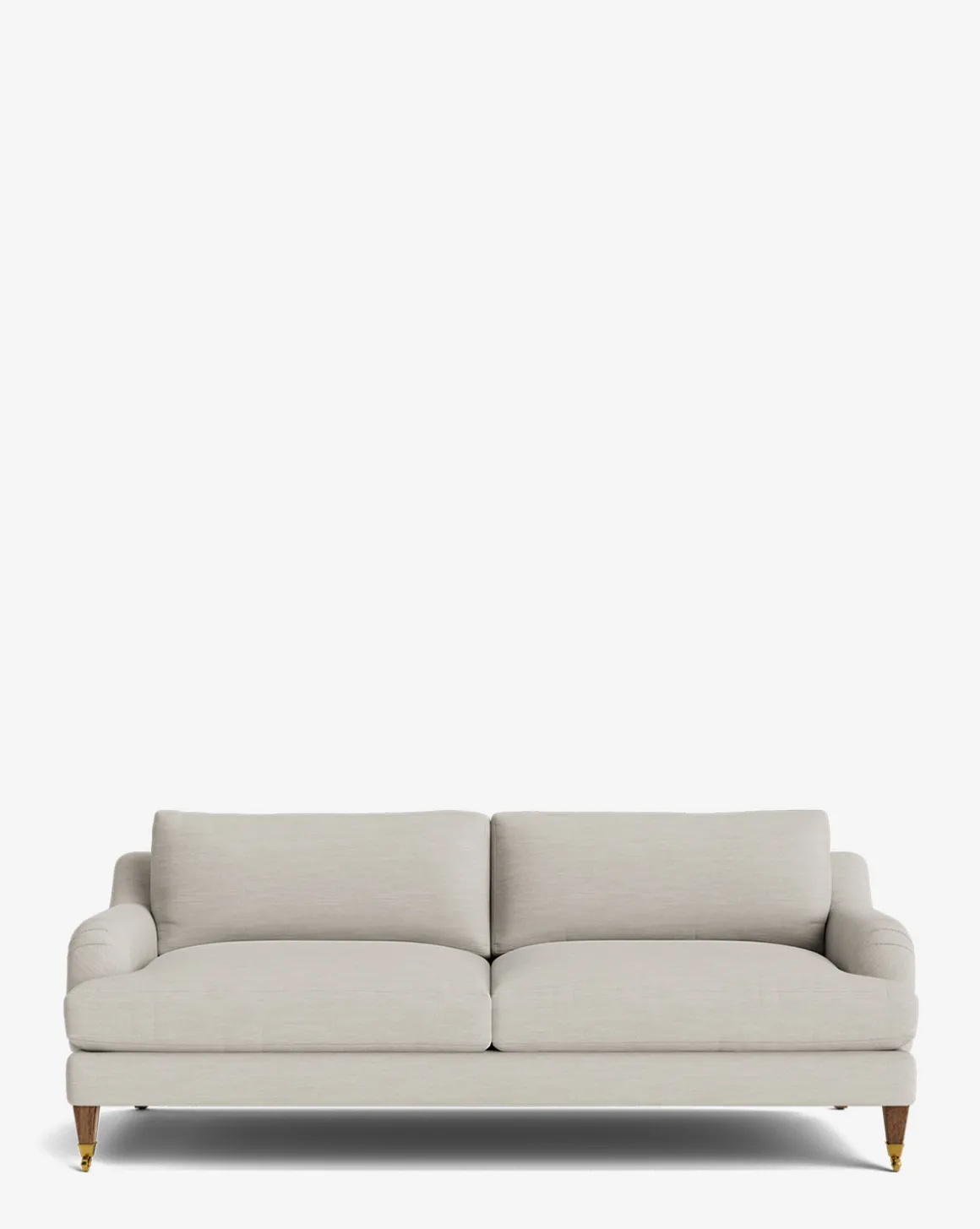 Lucille English Roll Arm Sofa 78"