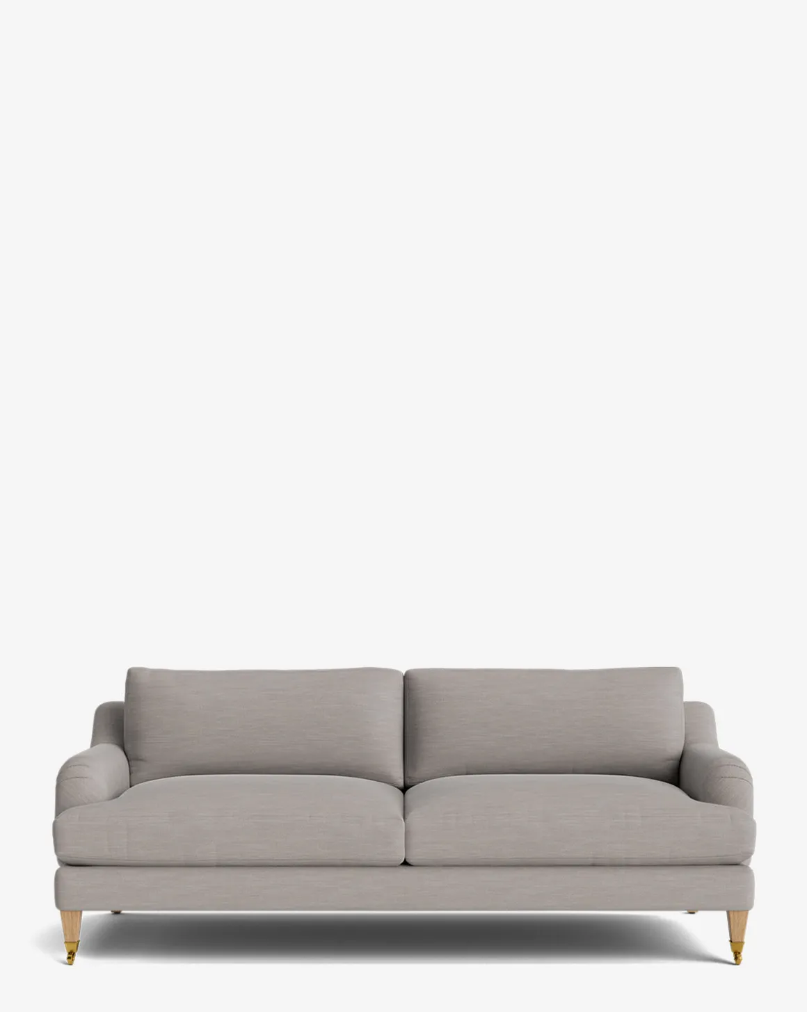 Lucille English Roll Arm Sofa 78"