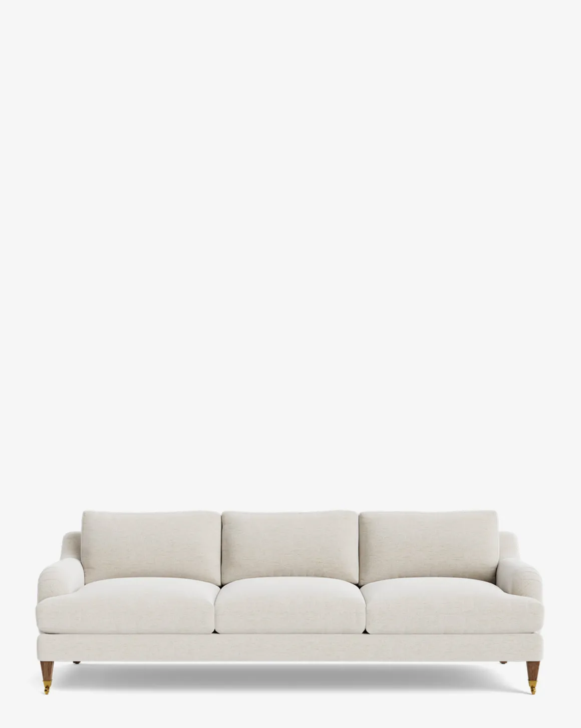 Lucille English Roll Arm Sofa 90.5"