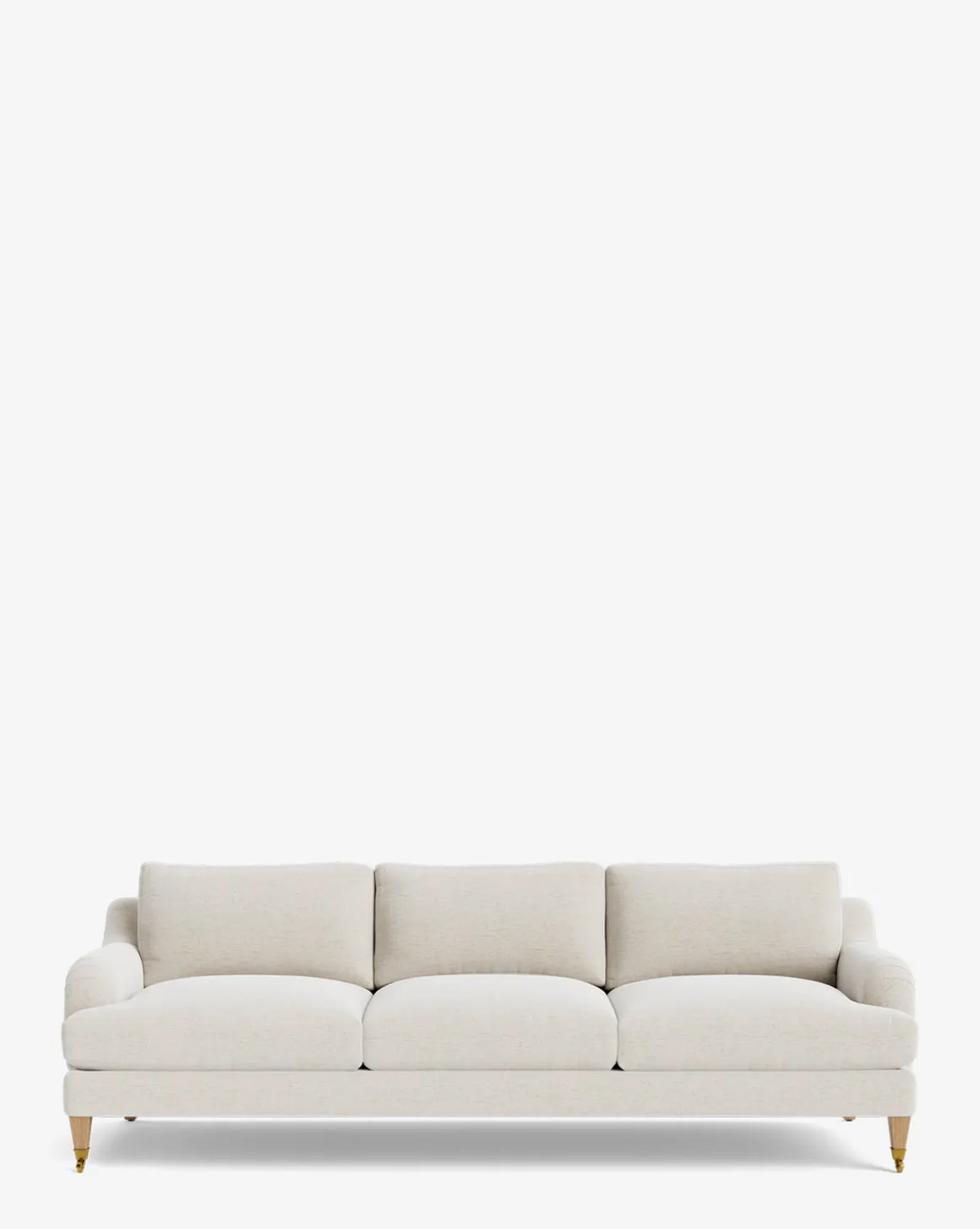 Lucille English Roll Arm Sofa 90.5"