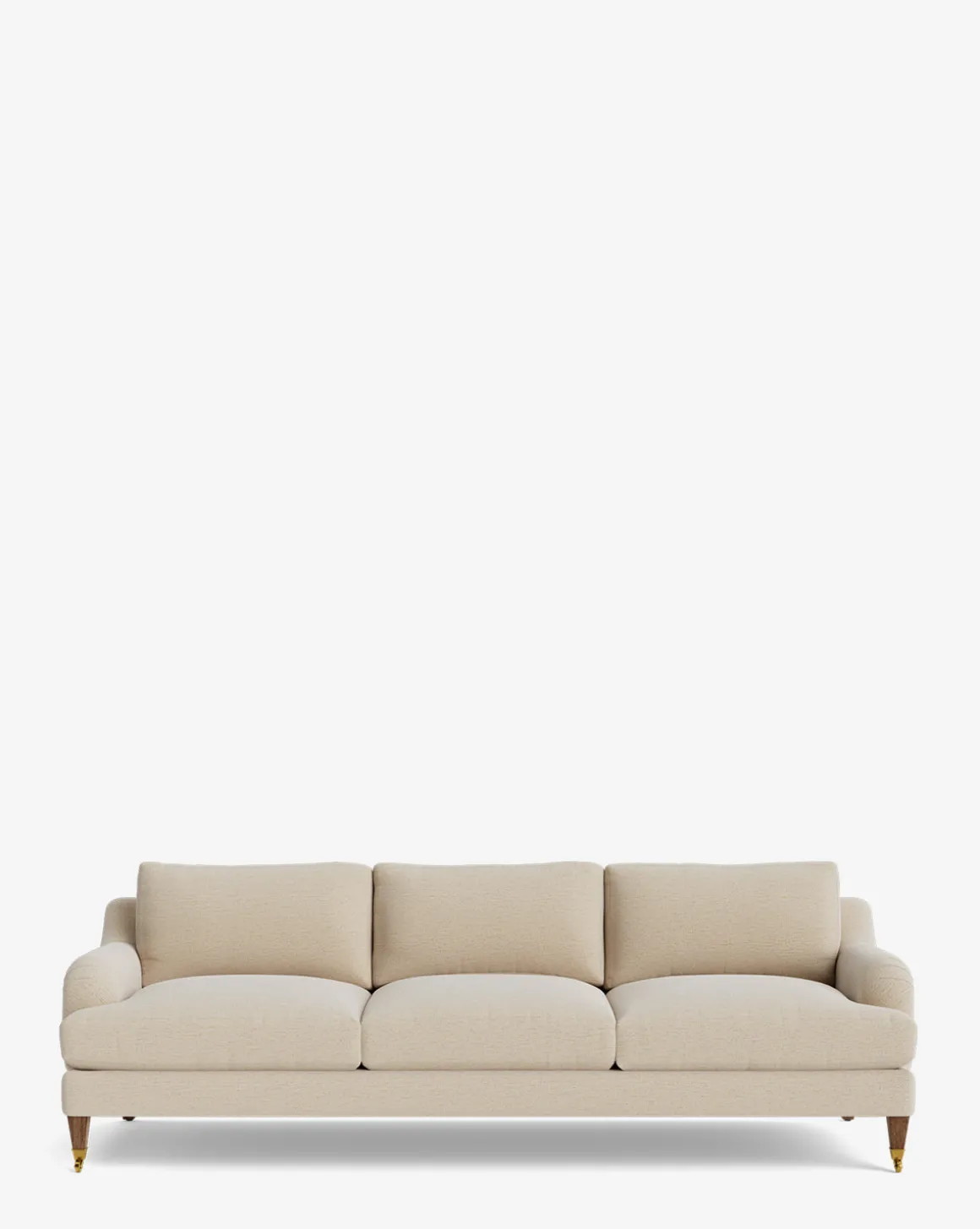 Lucille English Roll Arm Sofa 90.5"