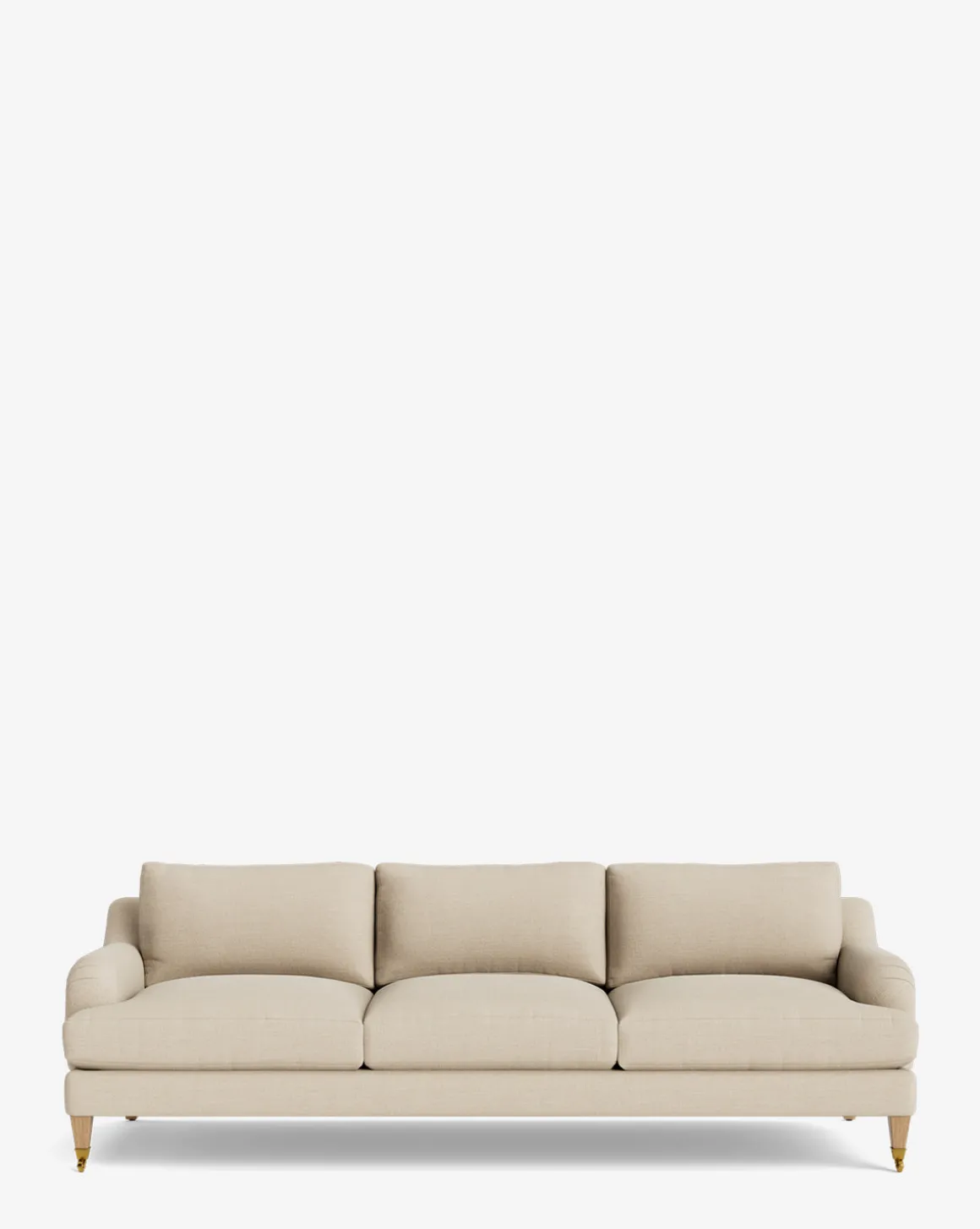 Lucille English Roll Arm Sofa 90.5"