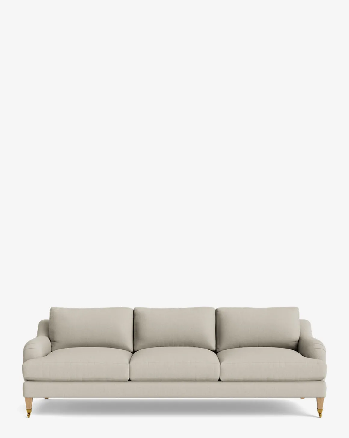 Lucille English Roll Arm Sofa 90.5"