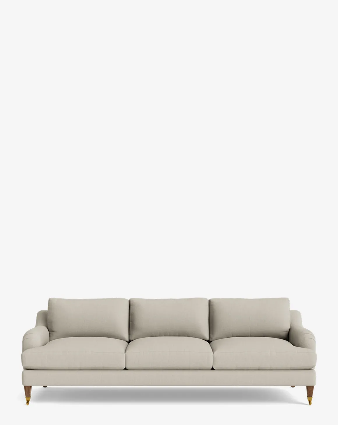 Lucille English Roll Arm Sofa 90.5"