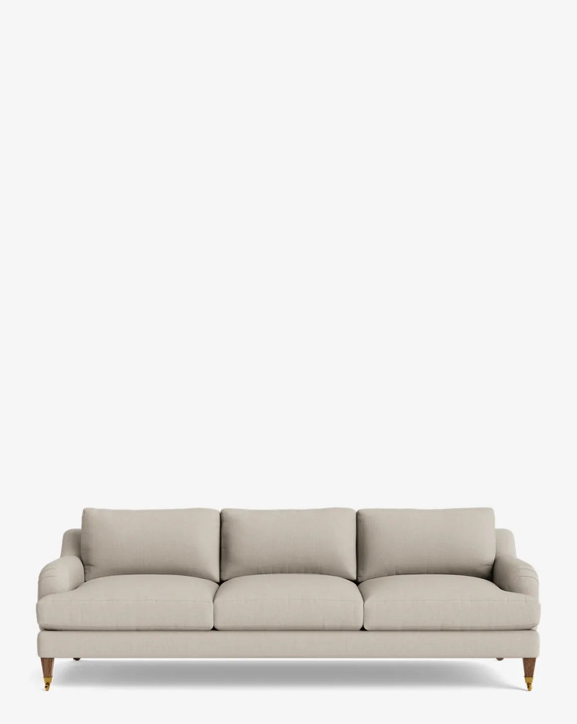 Lucille English Roll Arm Sofa 90.5"