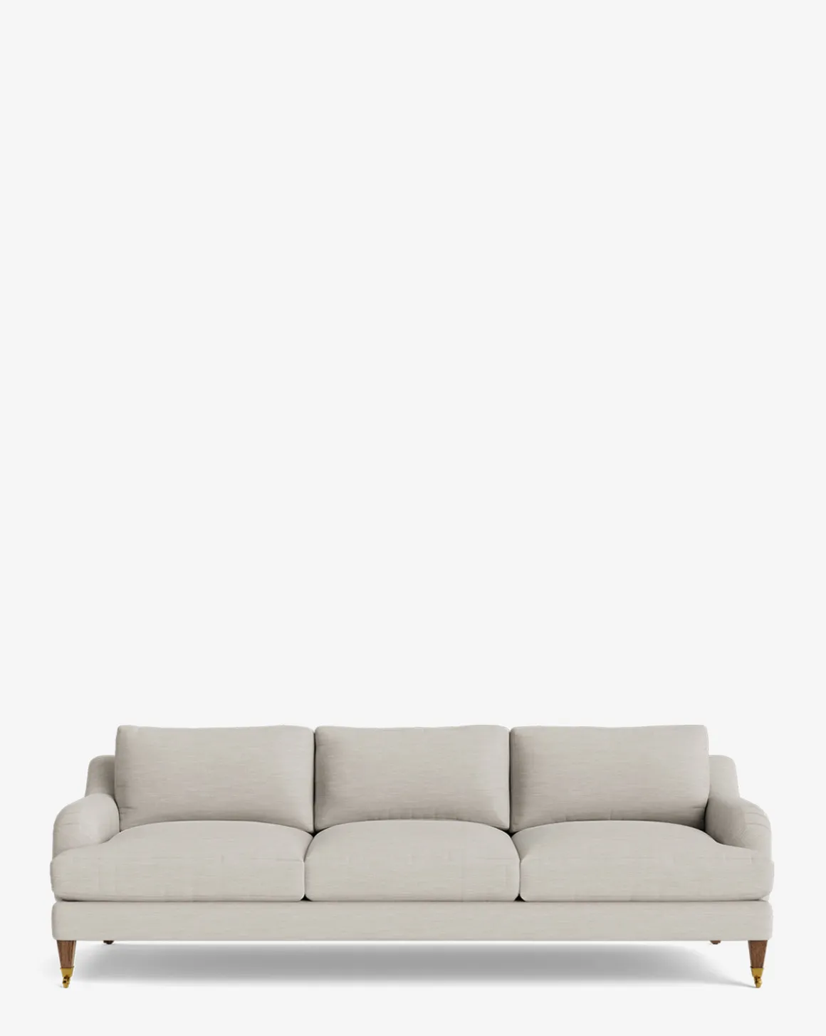 Lucille English Roll Arm Sofa 90.5"