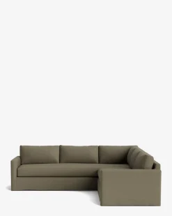 Macy Slipcover L Sectional 108