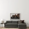 Macy Upholstered Chaise Sectional 101"
