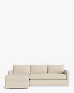 Macy Upholstered Chaise Sectional 101