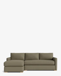 Macy Upholstered Chaise Sectional 101
