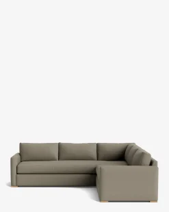 Macy Upholstered L Sectional 108