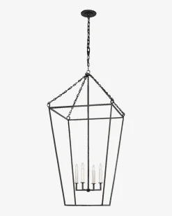Malloy Open Frame Forged Lantern