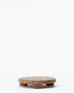 Mango Wood Carved Pedestal