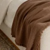 Marinella Oversized Waffle Throw