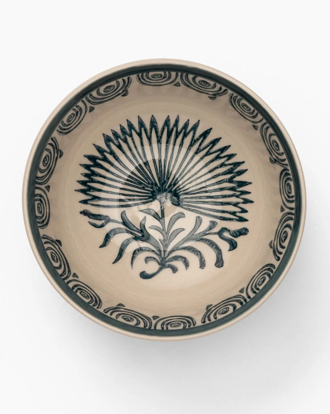 Mattia Hand-Painted Bowl