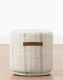 McKay Small Round Ottoman