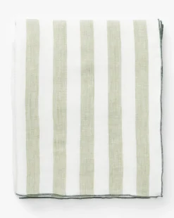 Melrose Striped Tablecloth