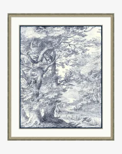 Navy Toile No. 1