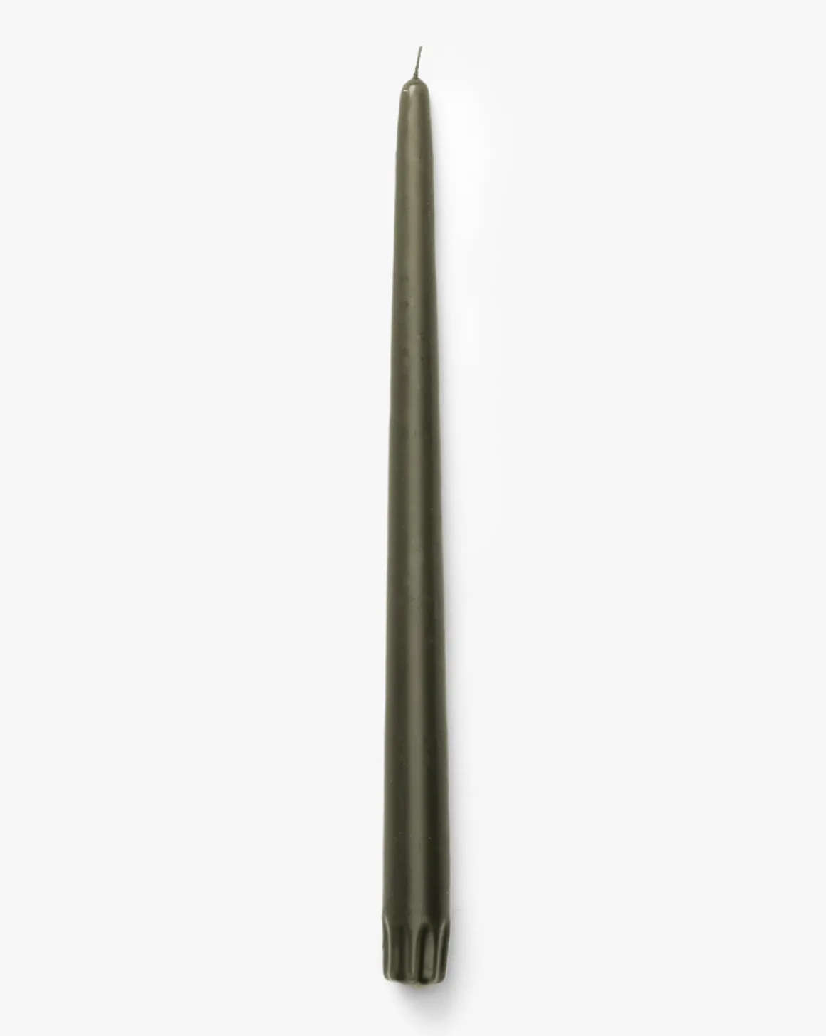Olive Taper Candles (Set of 12)