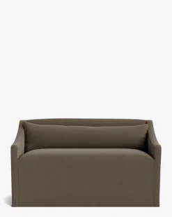 Olivier Slipcover Dining Bench