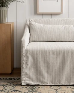 Olivier Slipcover Dining Bench